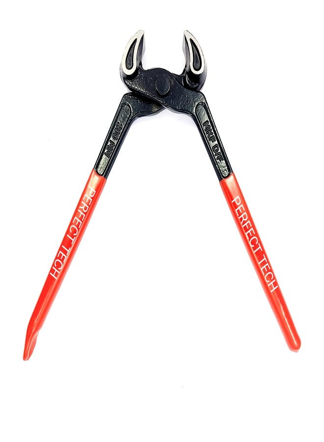 PERFECT TECH 8 Inch Drop Forged Cobler Pincer | Steel Pincer/Nail Puller/Nail Cutter | Pincers Tools Pliers | Pincer For Woodworking And General Works | Tools Kit | 2 in-1 Multi Purpose | Heavy Duty - Image 3